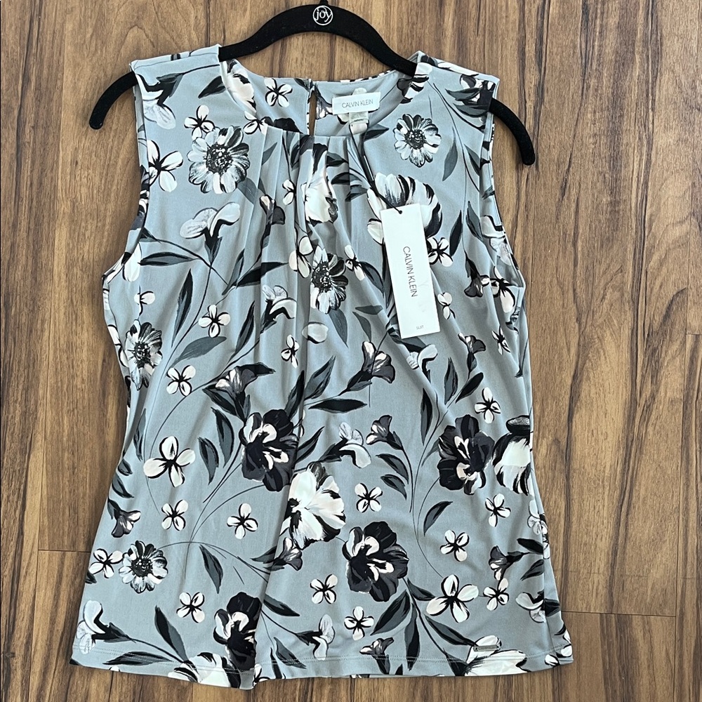 Calvin Klein Women's Floral Sleeveless Top